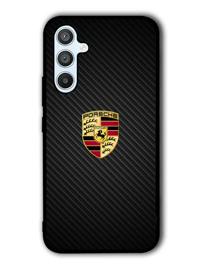 Porsche Logo Carbon Samsung Galaxy A54 5G Case