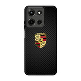 Porsche Logo Carbon Motorola Moto G 5G 2025 Case OV6057