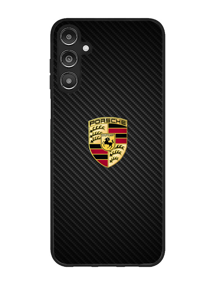 Porsche Logo Carbon Samsung Galaxy A14 5G Case