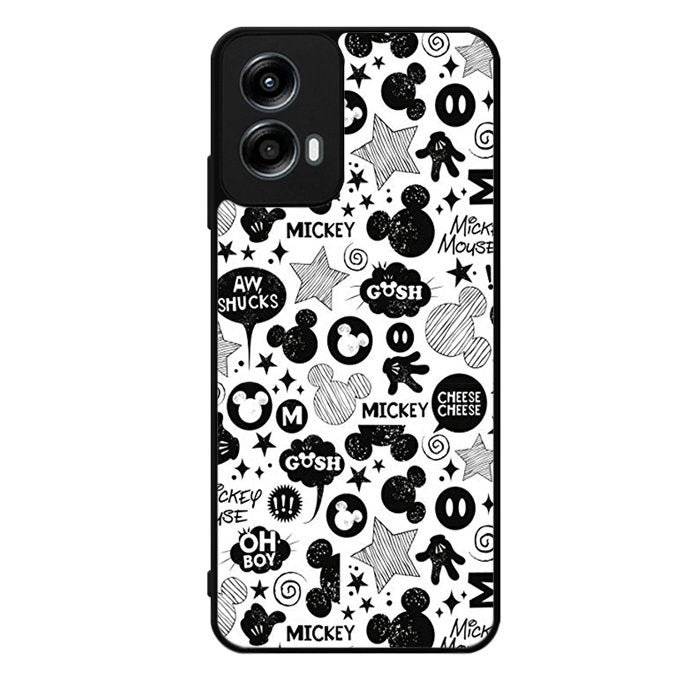 Mickey Mouse Pattern Motorola Moto G Play 2024 Case OV6523