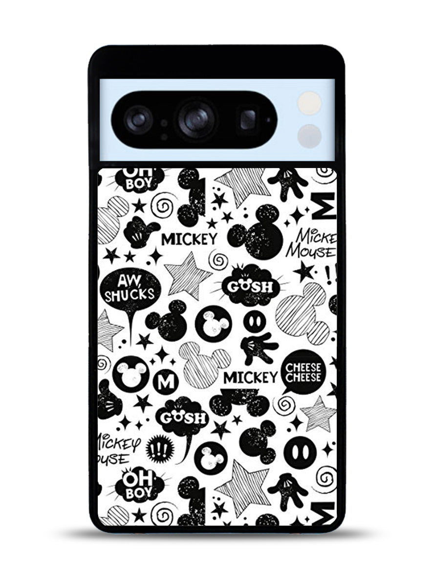 Mickey Mouse Pattern Google Pixel 8 Pro Case QC6523