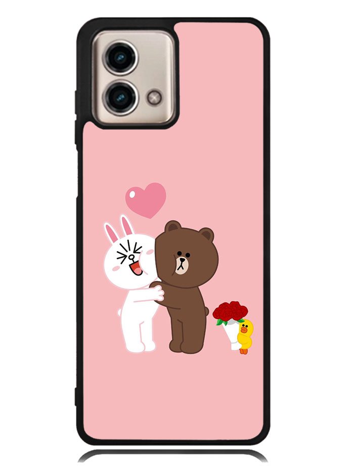 Line Brown Cony Motorola Moto G Stylus 5G 2023 Case OV6481