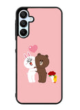 Line Brown Cony Samsung Galaxy A15 5G Case OV6481