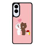 Line Brown Cony Samsung Galaxy S25 Edge 5G Case OV6481