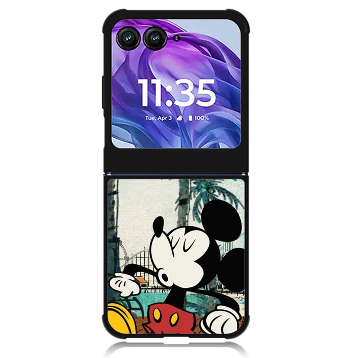 Disney Mickey Mouse 2nd Motorola Moto Razr Plus 2024 , Moto Razr+ 2024 Case
