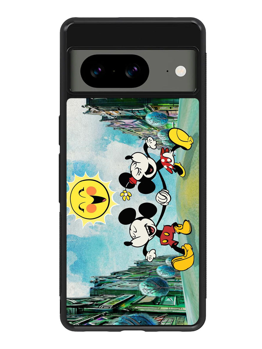 Disney Mickey Minnie Mouse Google Pixel 8A Case QC4713