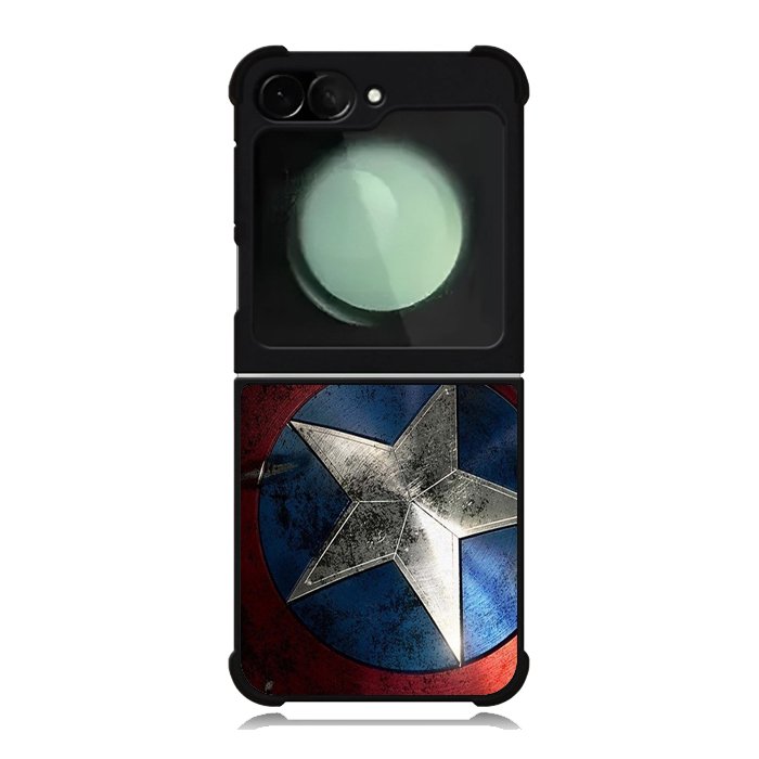 Captain America Shield Samsung Galaxy Z Flip 6 Case