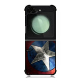 Captain America Shield Samsung Galaxy Z Flip 6 Case