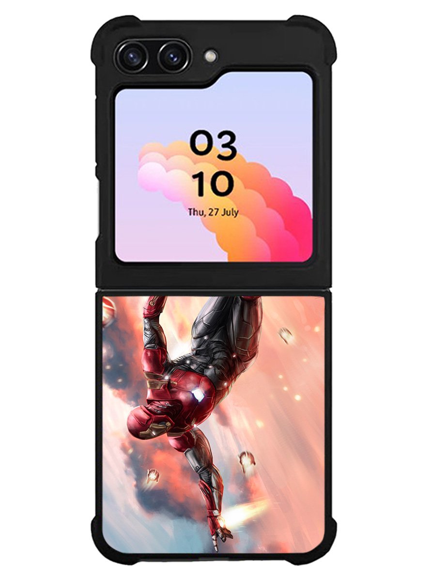 Spiderman Iron Man Samsung Galaxy Z Flip 5 5G 2023 Case OV6644