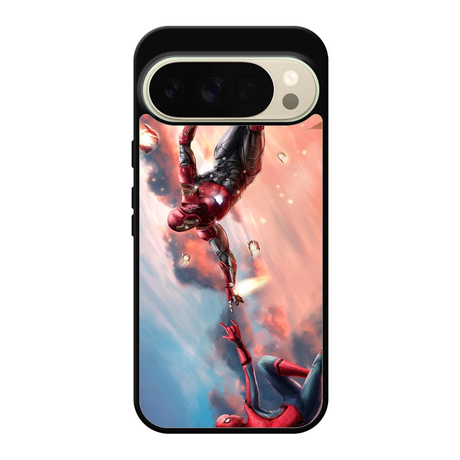 Spiderman Iron Man Google Pixel 10 Pro XL Case QC6644