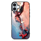 Spiderman Iron Man iPhone 16 Plus Case QC6644