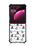 Sailor Pattern Motorola Moto Razr Plus 2023 , Moto Razr+ 2023 Case OV6618