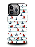 Sailor Pattern iPhone 16 Pro Max Case QC6618
