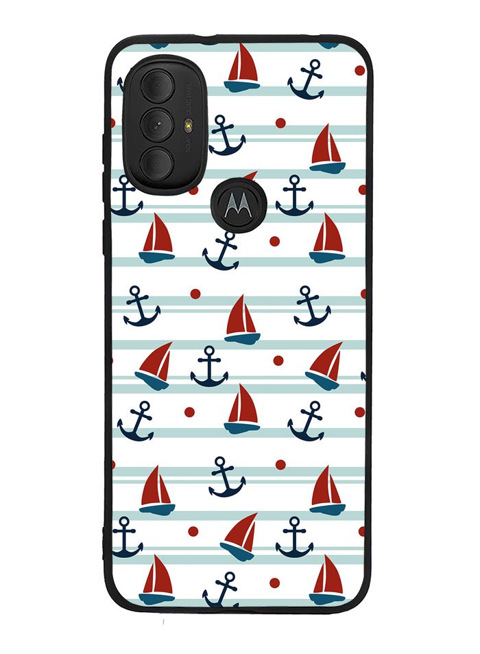 Sailor Pattern Motorola Moto G Pure 2021 , Moto G Power 2022 Case OV6618