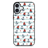 Sailor Pattern iPhone 16 Plus Case QC6618