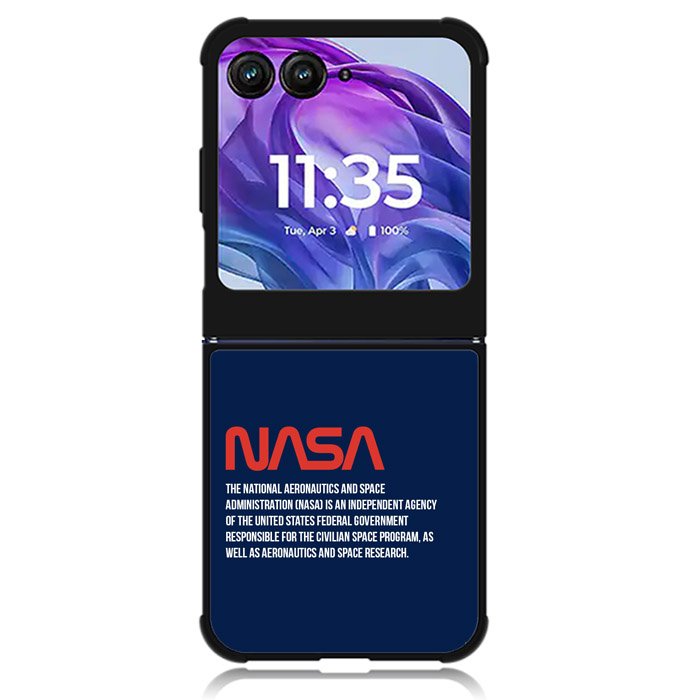 NASA Space Motorola Moto Razr Plus 2024 , Moto Razr+ 2024 Case OV3134