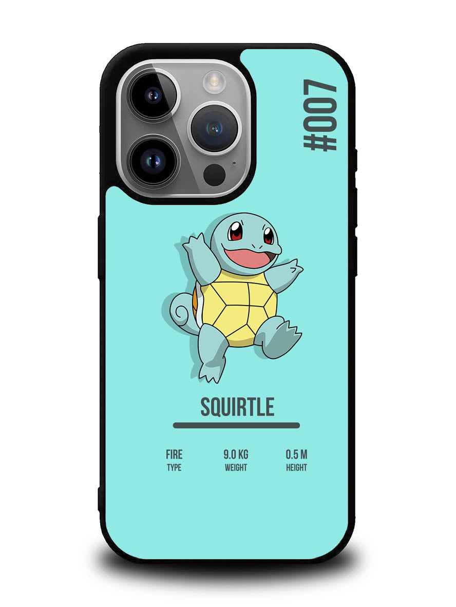Squirtle Pokemon iPhone 15 Pro Case