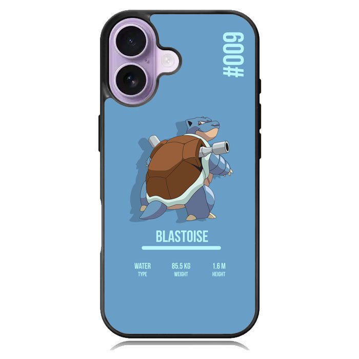 Blastoise Pokemon iPhone 17 Case OV6223