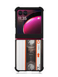 Retro Cassette Kaset Motorola Moto Razr Plus 2023 , Moto Razr+ 2023 Case OV6605