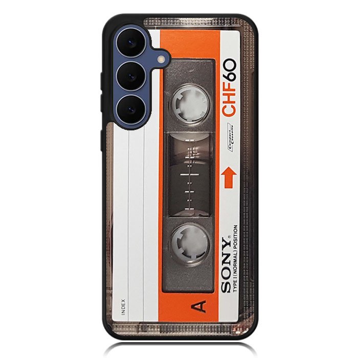 Retro Cassette Kaset Samsung Galaxy S25 FE Case OV6605