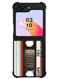 Retro Cassette Kaset Samsung Galaxy Z Flip 5 5G 2023 Case OV2738