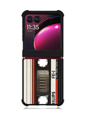 Retro Cassette Kaset Motorola Moto Razr Plus 2023 , Moto Razr+ 2023 Case OV2738