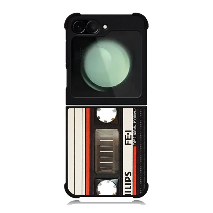 Retro Cassette Kaset Samsung Galaxy Z Flip 6 5G 2024 Case OV2738