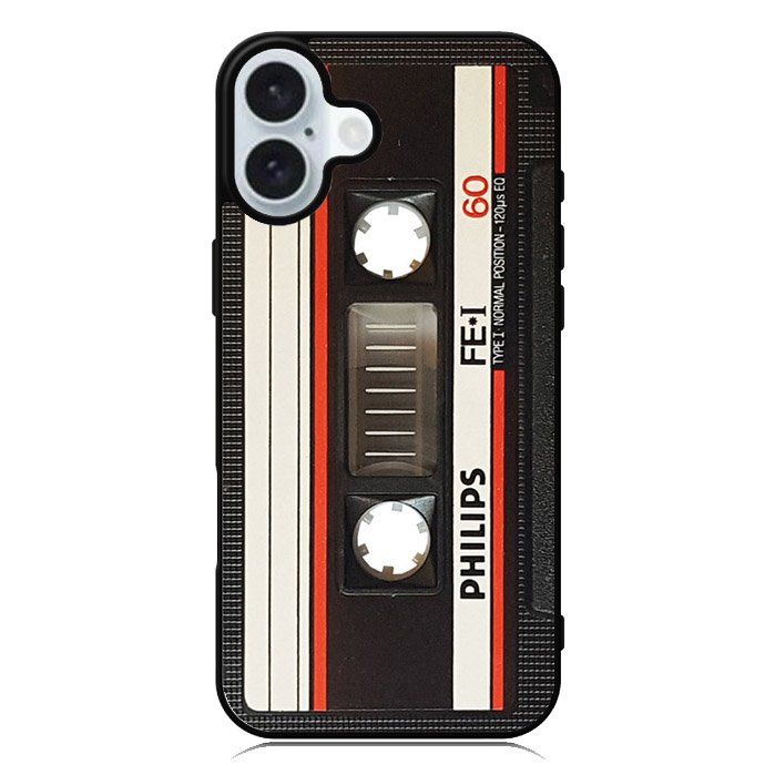 Retro Cassette Kaset iPhone 16 Plus Case QC2738