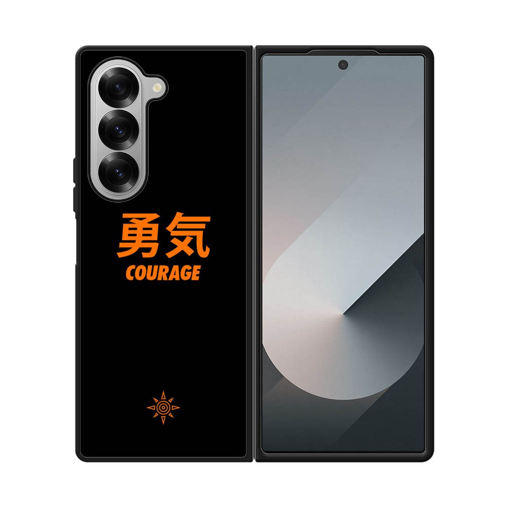 Digimon Crest Courage Samsung Galaxy Z Fold 7 5G Case QC4681