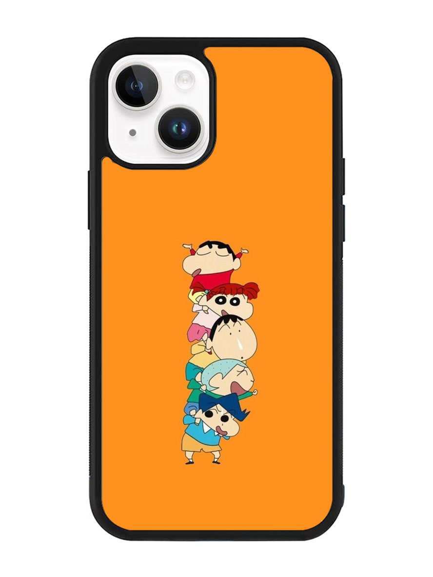 Crayon Shinchan iPhone 14 Plus Case QC6280