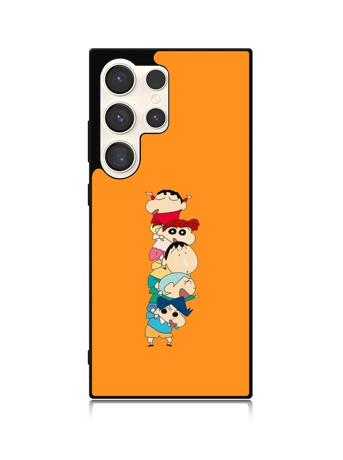Crayon Shinchan Samsung Galaxy S23 Ultra 5G Case QC6280