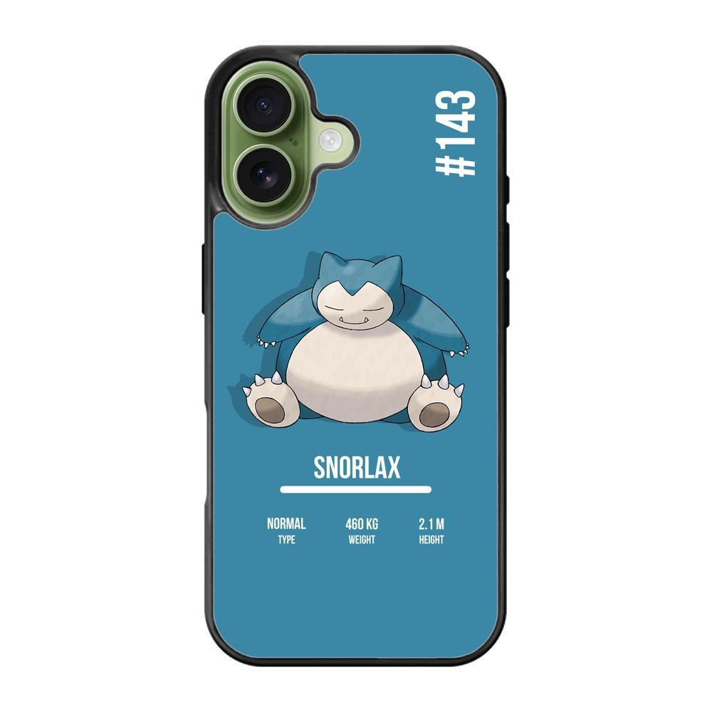 Pokemon Snorlax 2nd iPhone 17 Case