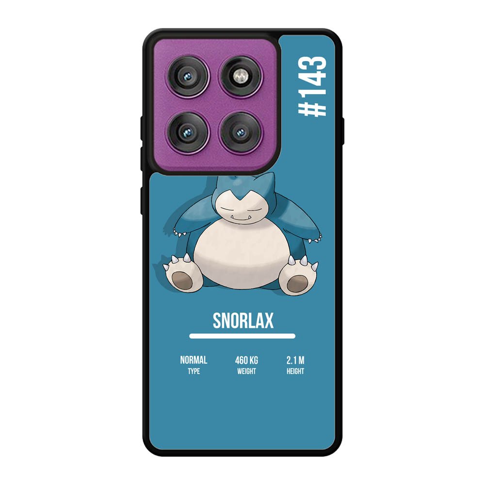 Pokemon Snorlax 2nd Motorola Moto Edge 60 Pro Case