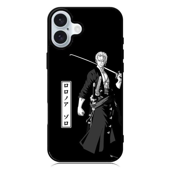 One Piece Zoro iPhone 16 Plus Case QC6568