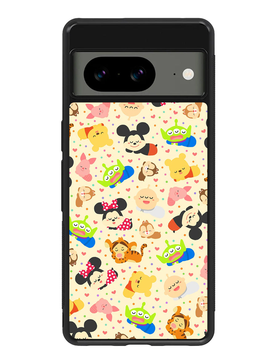 Disney Mickey Minnie Google Pixel 8 Case QC4712