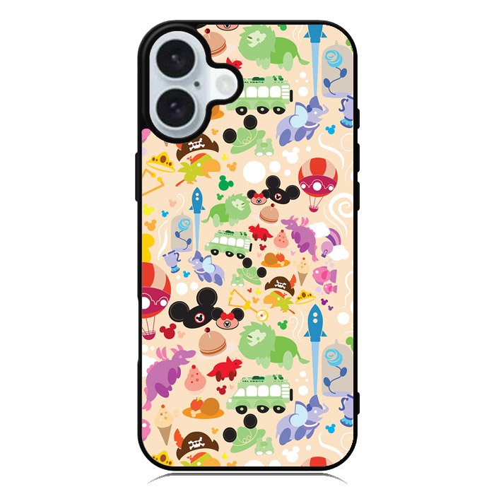 Disney Mickey Mouse iPhone 16 Case QC4707