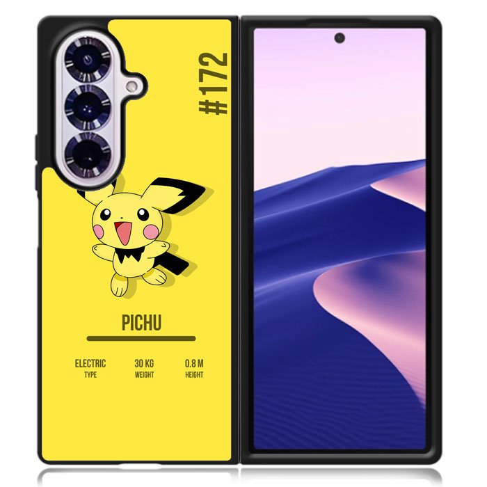 Pokemon Pichu Samsung Galaxy Z Fold 7 Case OV6583