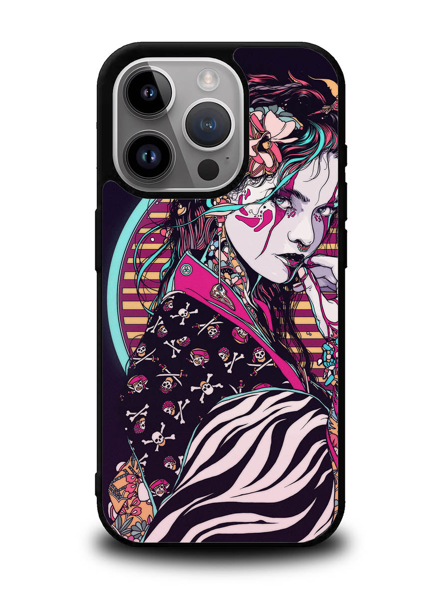 Geisha Japan iPhone 16 Pro Max Case QC6396