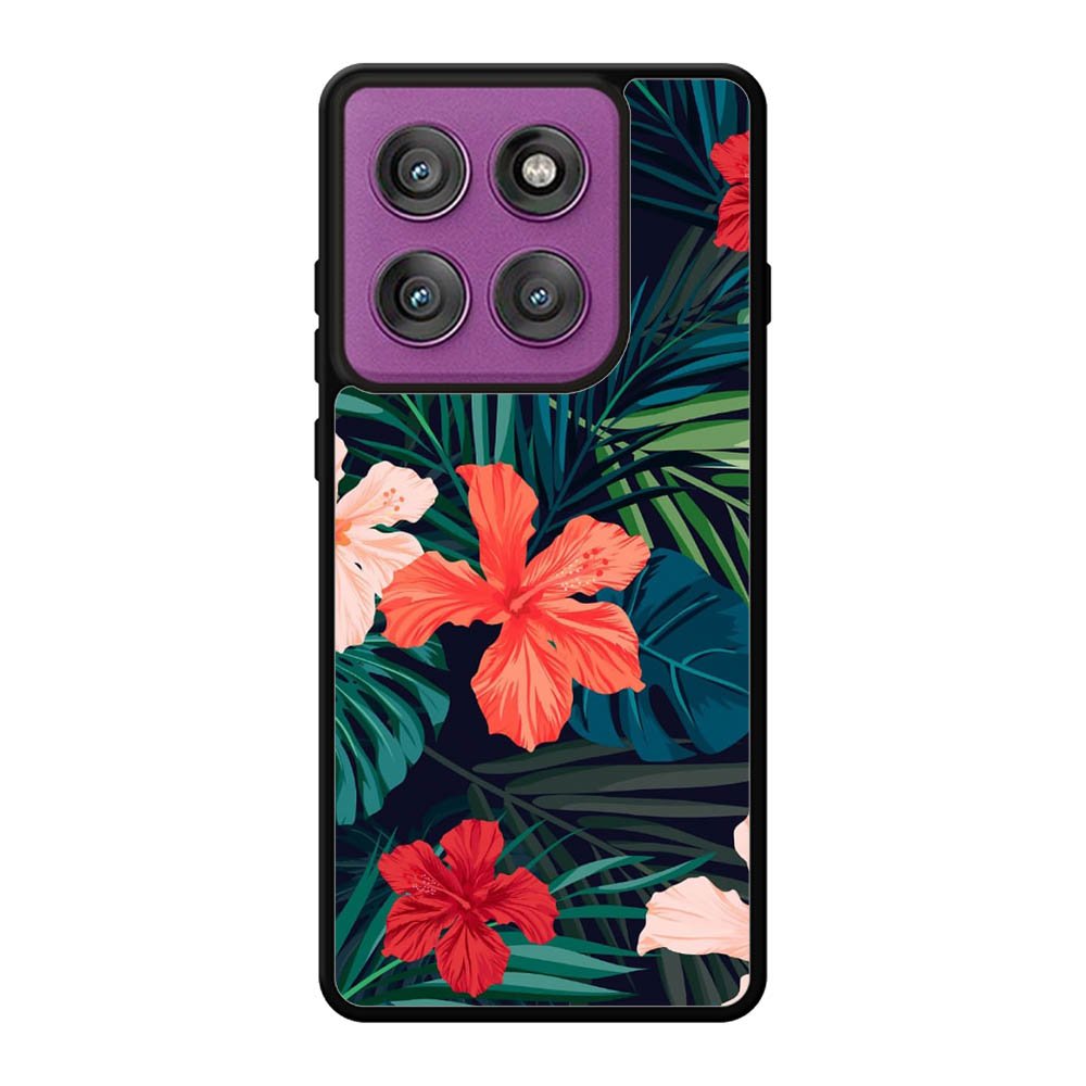 Tropical Floral Motorola Moto Edge 60 Pro Case