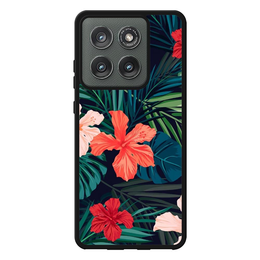 Tropical Floral Motorola Moto Edge 2025 Case