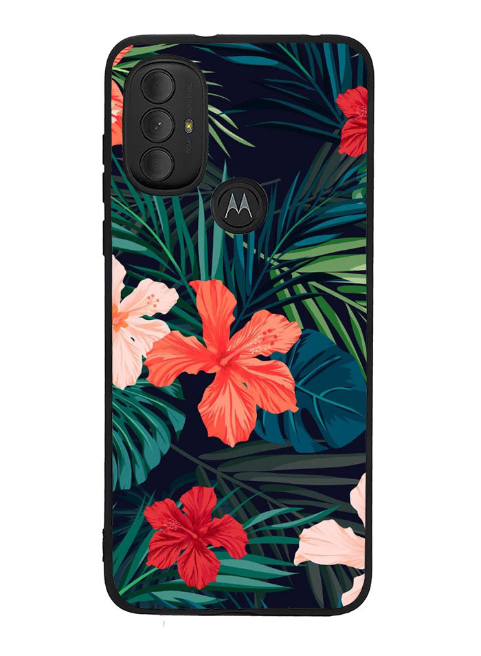 Tropical Floral Motorola Moto G Pure 2021 , Moto G Power 2022 Case