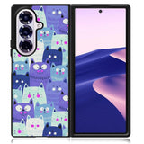 Cat Pattern Samsung Galaxy Z Fold 7 Case OV6246