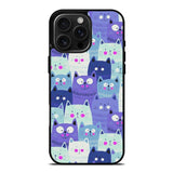 Cat Pattern iPhone 16 Pro Max Case OV6246