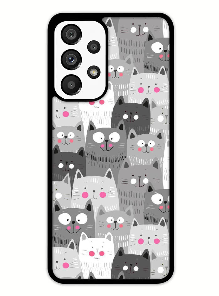 Cat Pattern Samsung Galaxy A53 5G Case