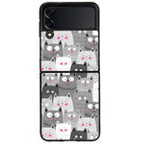 Cat Pattern Samsung Galaxy Z Flip 4 5G 2022 Case