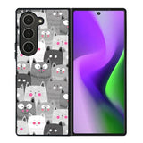 Cat Pattern Samsung Galaxy Z Fold 6 Case