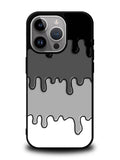 Ink Black White iPhone 16 Pro Max Case OV6778
