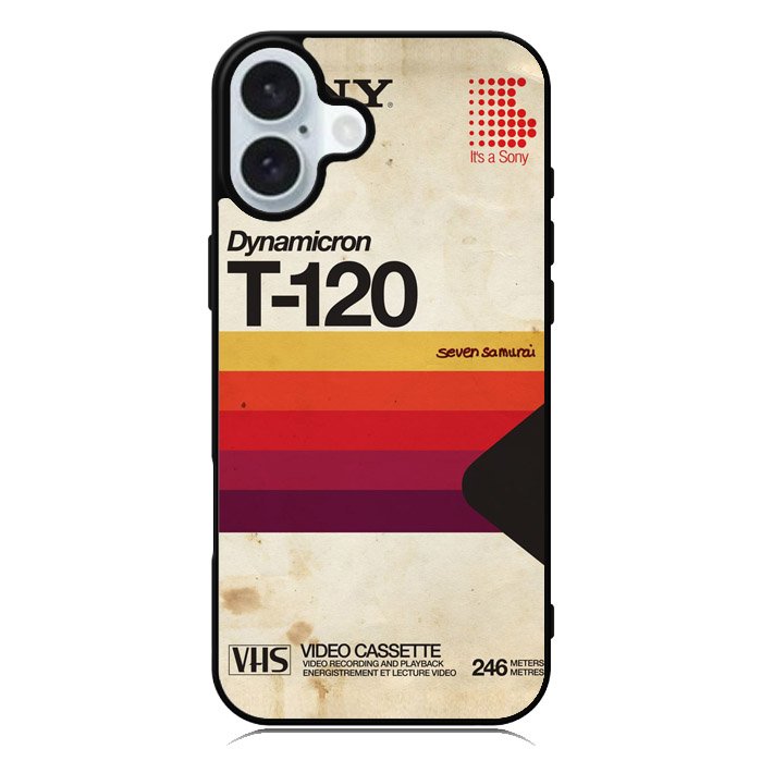 Retro Vhs Box 2nd iPhone 16 Plus Case