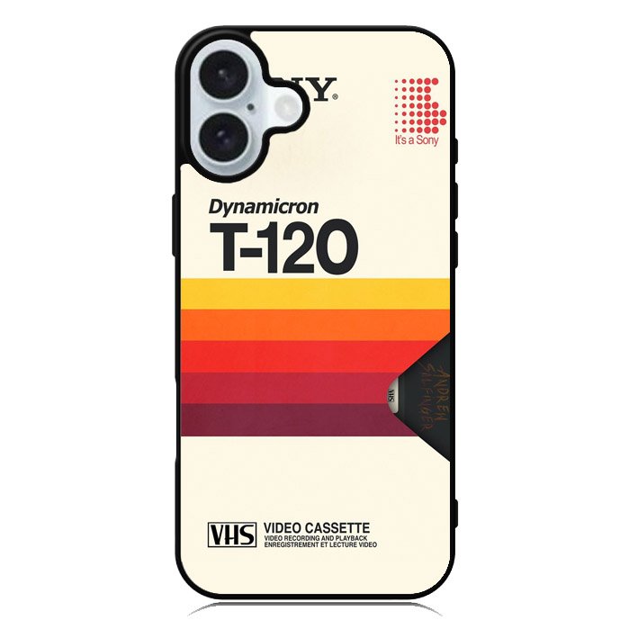 Retro VHS Box iPhone 16 Plus Case QC6786
