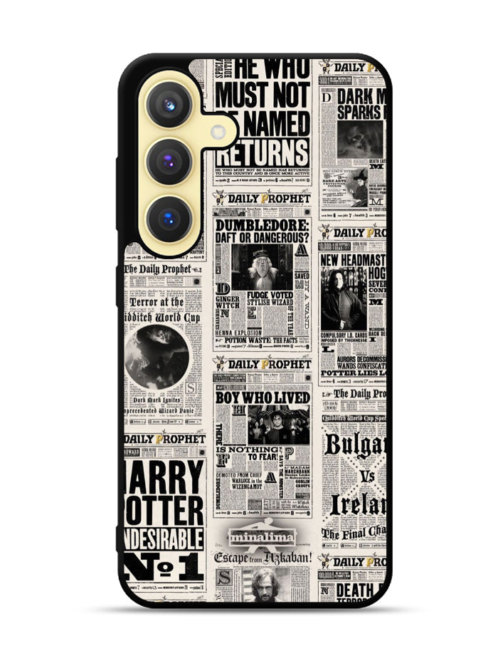Harry Potter Daily Prophet Samsung Galaxy S25 5G Case OV5157